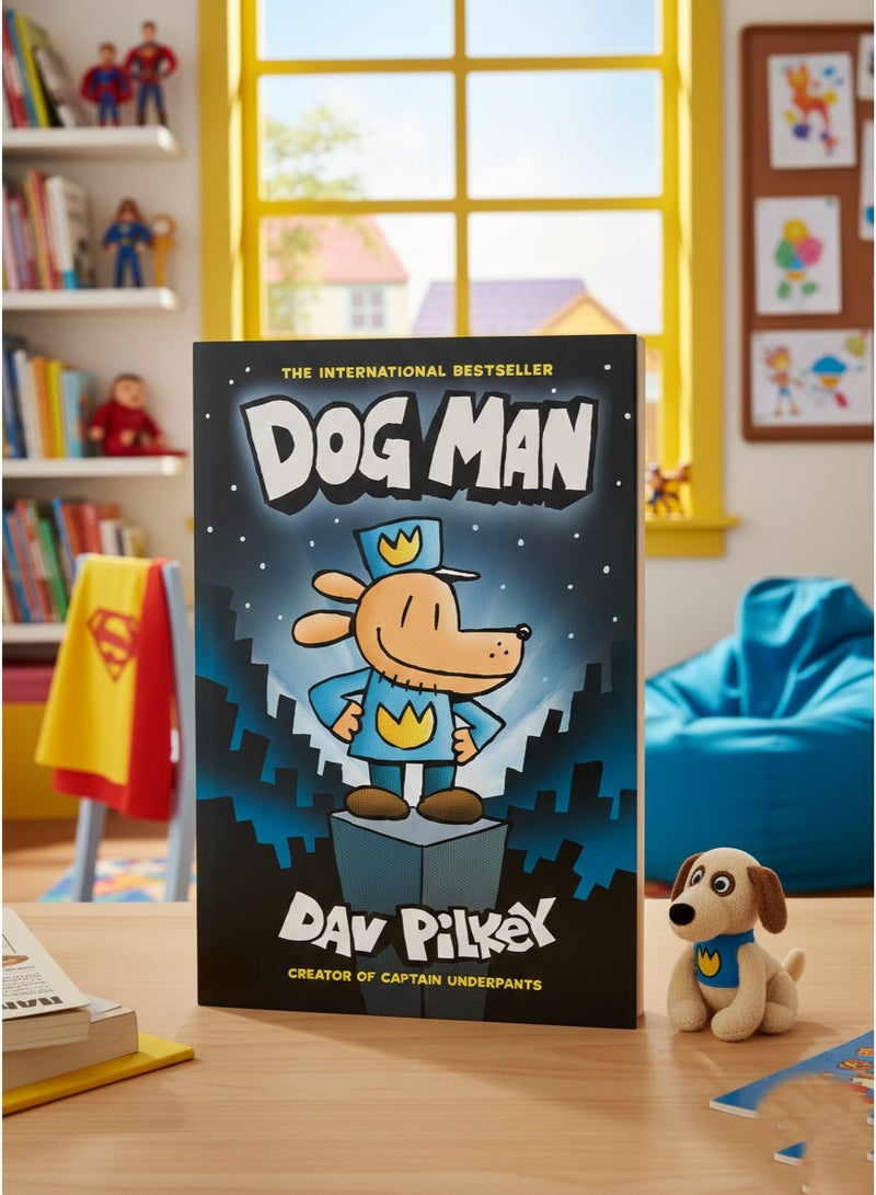 رجل الكلب: رواية مصورة (رجل الكلب #1): من مبتكر شخصية كابتن أندربانتس (طبعة المكتبة) بقلم داف بيلكي (2019، غلاف مقوى) - Image 4